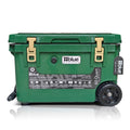 60-Quart Ice Vault Cooler – Limited Edition Green w/ Camo Topper